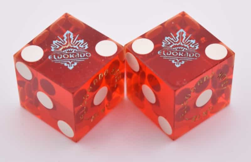 Eldorado Casino Reno Nevada Pair Of Dice
