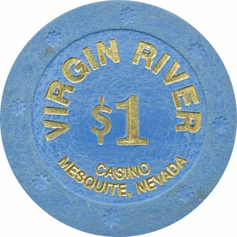 Virgin River Casino Mesquite Nevada $1 Chip 2005