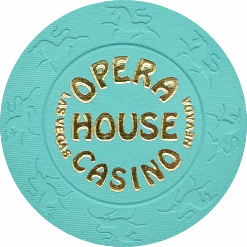 Opera House Casino N. Las Vegas Nevada $25 Chip 1991