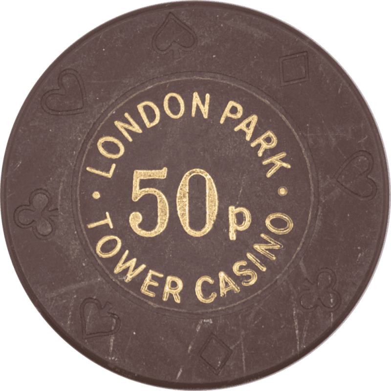 London Park Casino London United Kingdom Uk 50P Chip