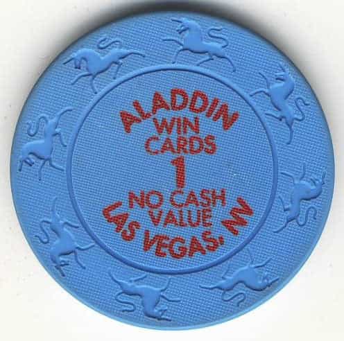 Aladdin Resort Casino Las Vegas Nevada 1 Ncv Chip 2001