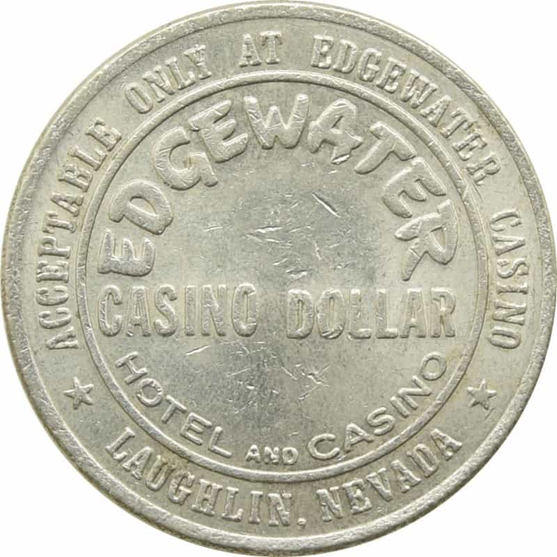 Edgewater Casino Laughlin Nv $1 Token 1984