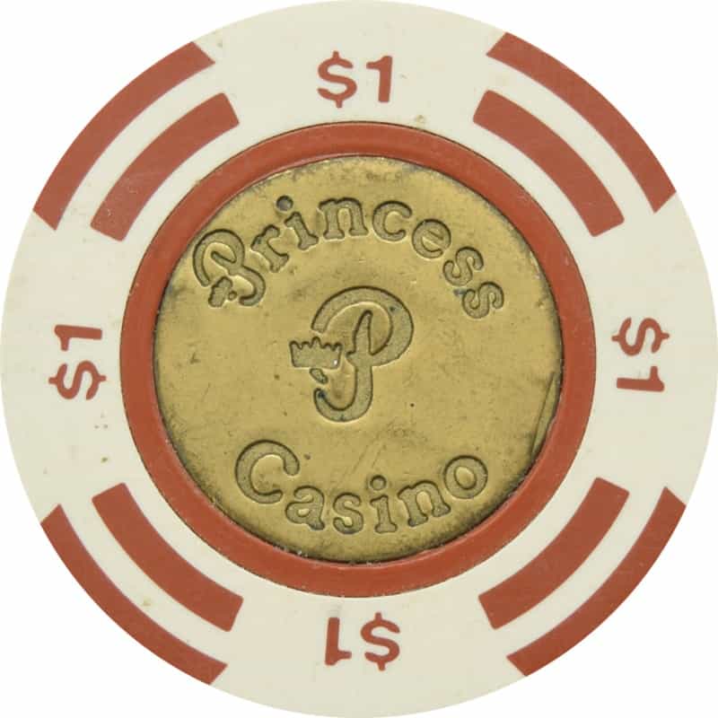 Princess Casino Freeport Bahamas $1 Chip