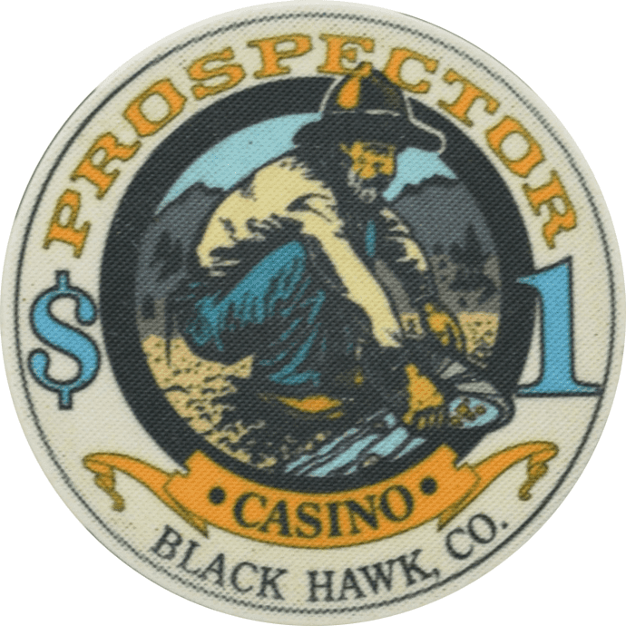 Prospector Casino Black Hawk Colorado $1 Chip