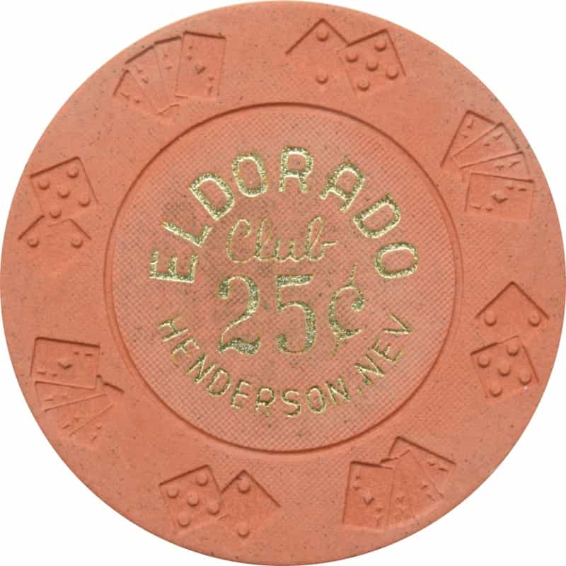 Eldorado Casino Henderson Nevada 25 Cent Chip 1965