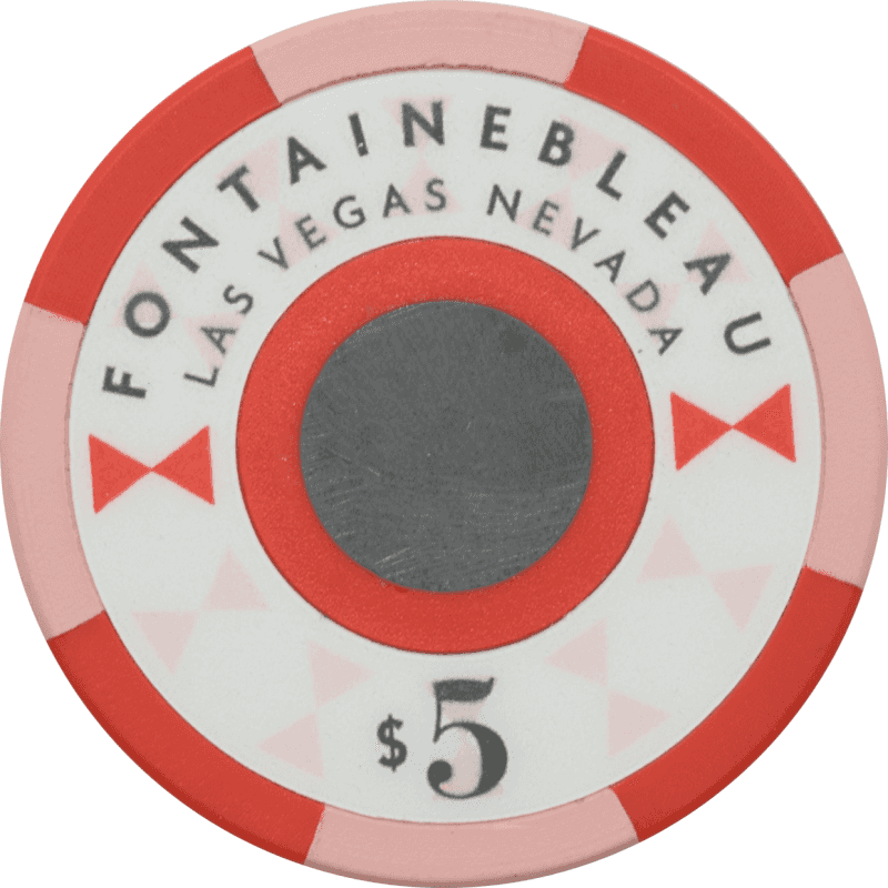 Fontainebleau Casino Las Vegas Nevada $5 Chip 2023