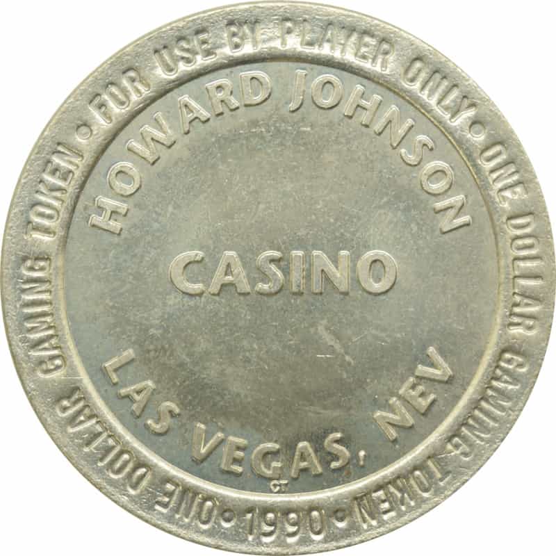 Howard Johnson Casino Las Vegas Nv $1 Token 1990