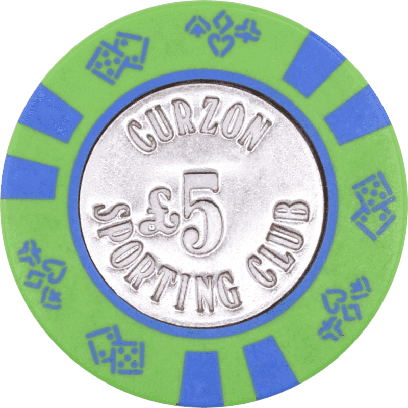 Curzon Sporting Club Casino United Kingdom Uk €5 Chip