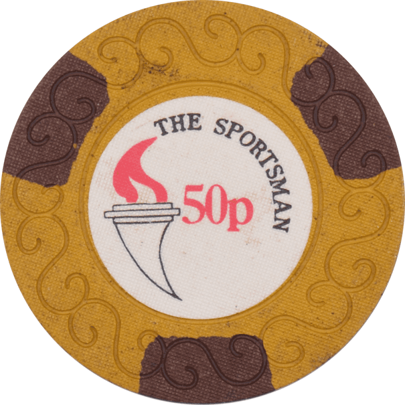 The Sportsman Casino London United Kingdom 50P Chip