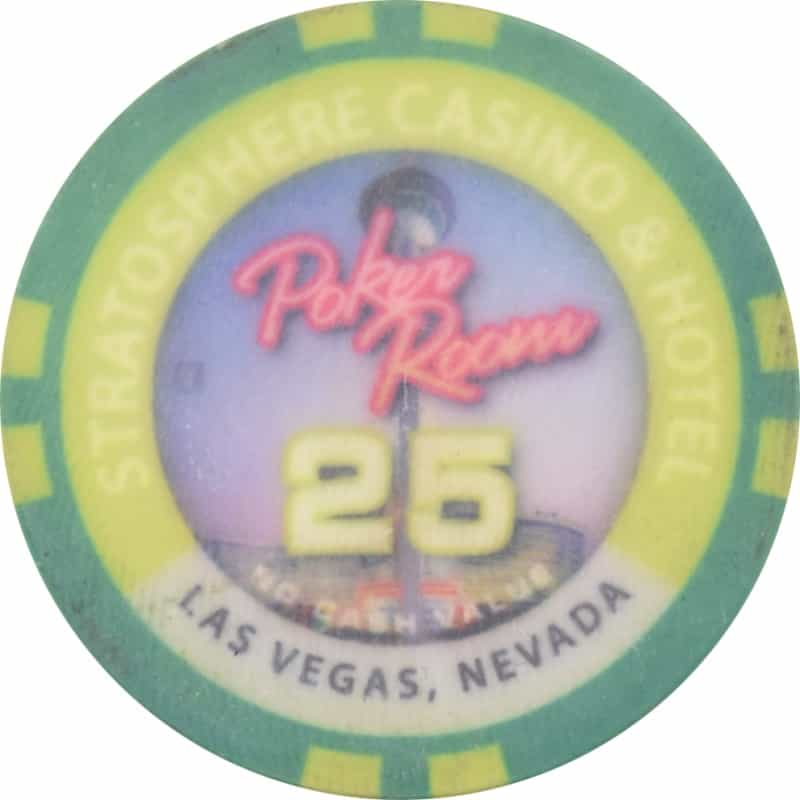 Stratosphere Casino Las Vegas Nevada $25 Ncv Chip 2006