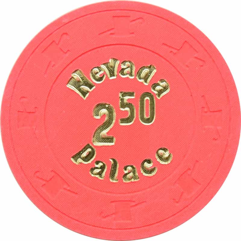 Nevada Palace Casino Las Vegas Nevada $2.50 Chip 1980s