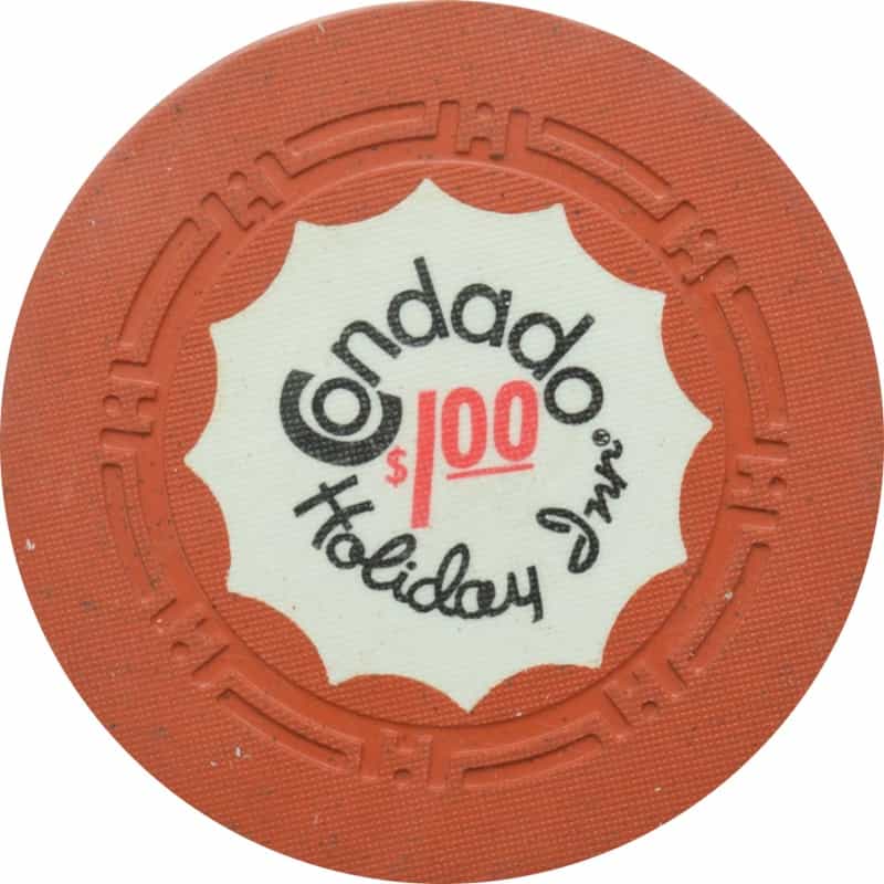 Condado Holiday Inn Casino San Juan Puerto Rico $1 Rust Hce Chip