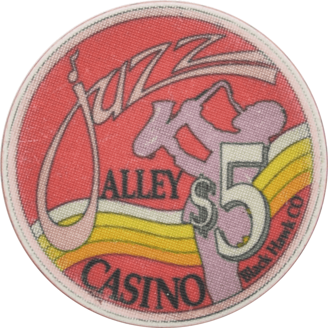 Jazz Alley Casino Black Hawk Colorado $5 Chip