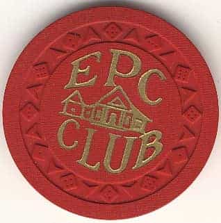 Epc Club Casino Gardena California 25 Cent Chip