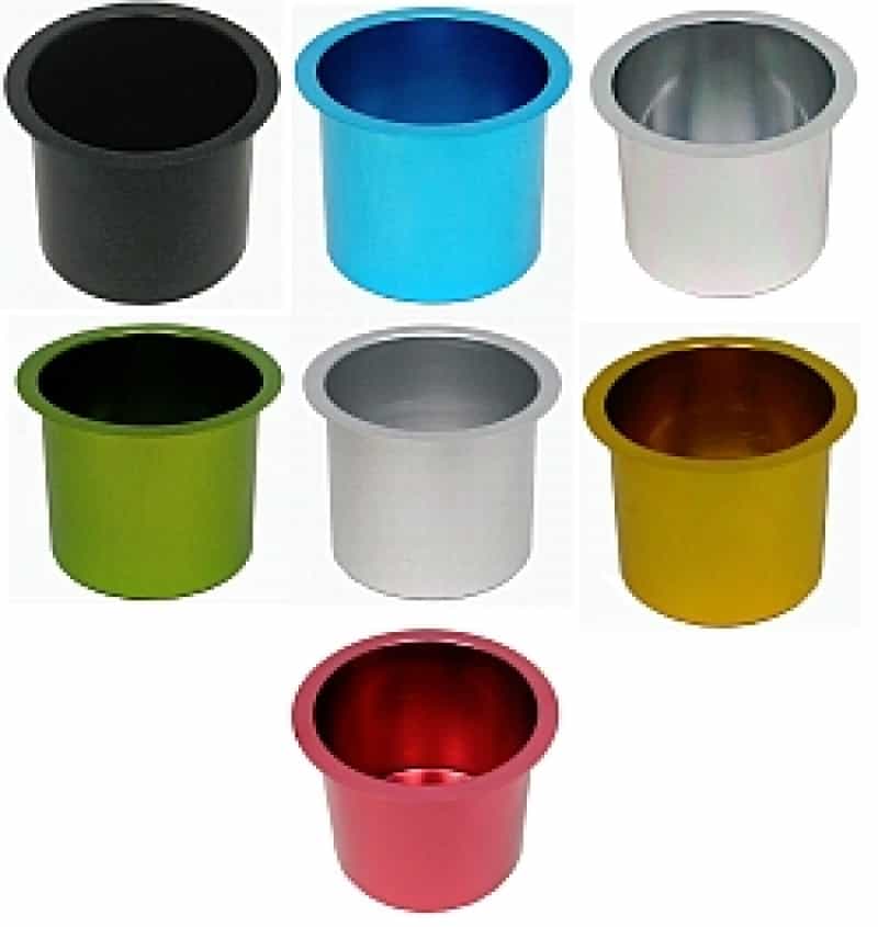 Jumbo Aluminum Poker Table Cup Holder