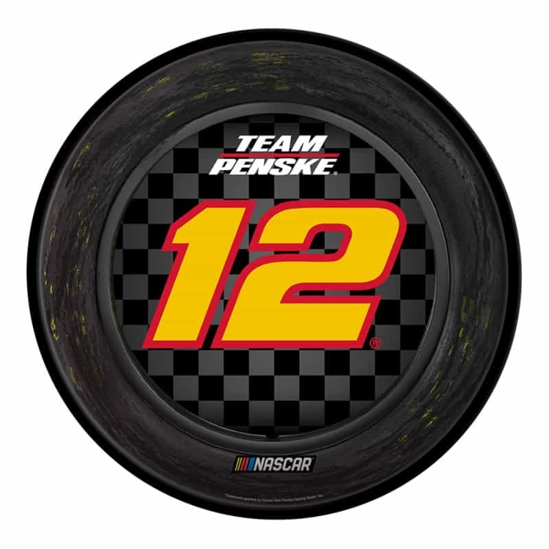 Ryan Blaney: Tire Framed - Modern Disc Wall Sign