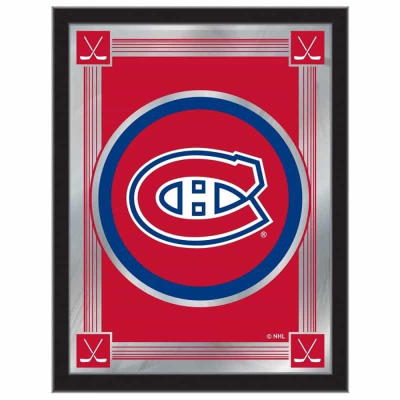 Montreal Canadiens 17" X 22" Logo Mirror By Holland Bar Stool Company
