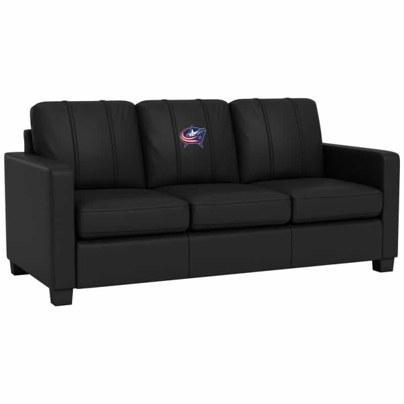Dyno Stationary Sofa With Columbus Blue Jackets Primary Logo