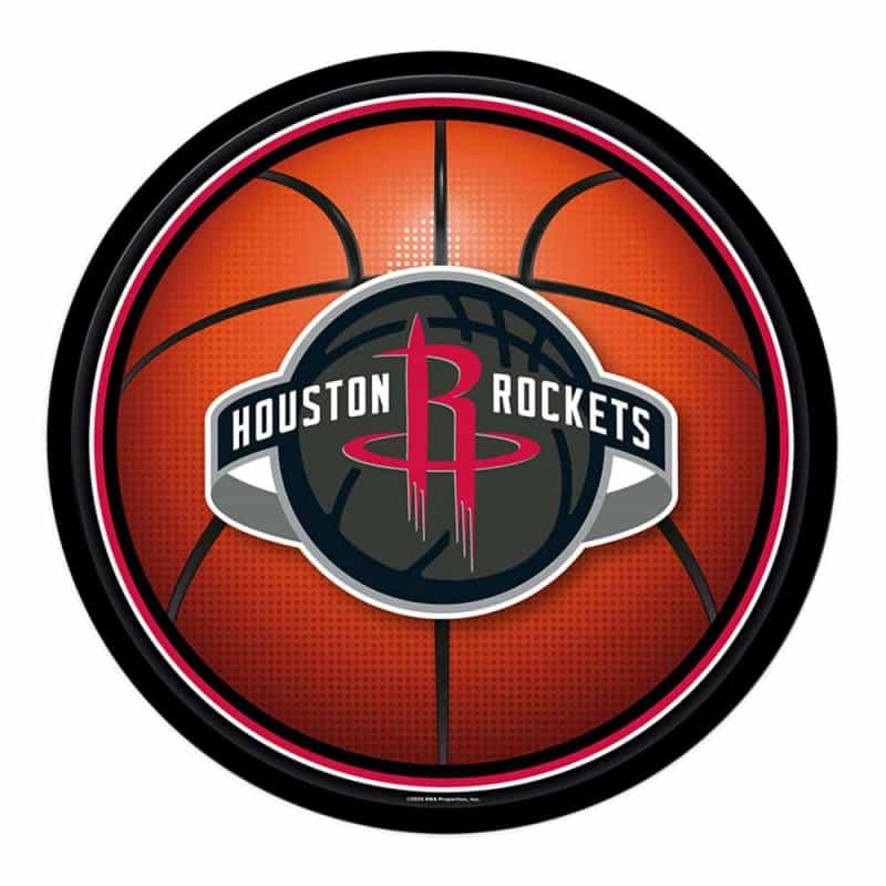 Houston Rockets: Basketball - Modern Disc Wall Sign