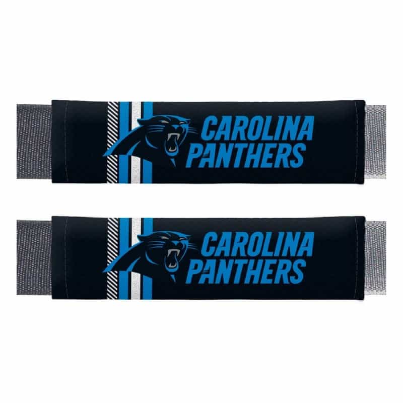 Carolina Panthers Team Color Rally Seatbelt Pad - 2 Pieces