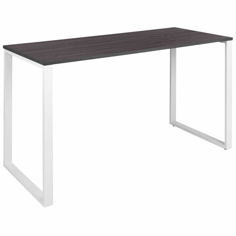 Kimberly Modern Commercial Grade Desk Industrial Style Computer Desk Sturdy Home Office Desk - 55"L - Rustic Gray