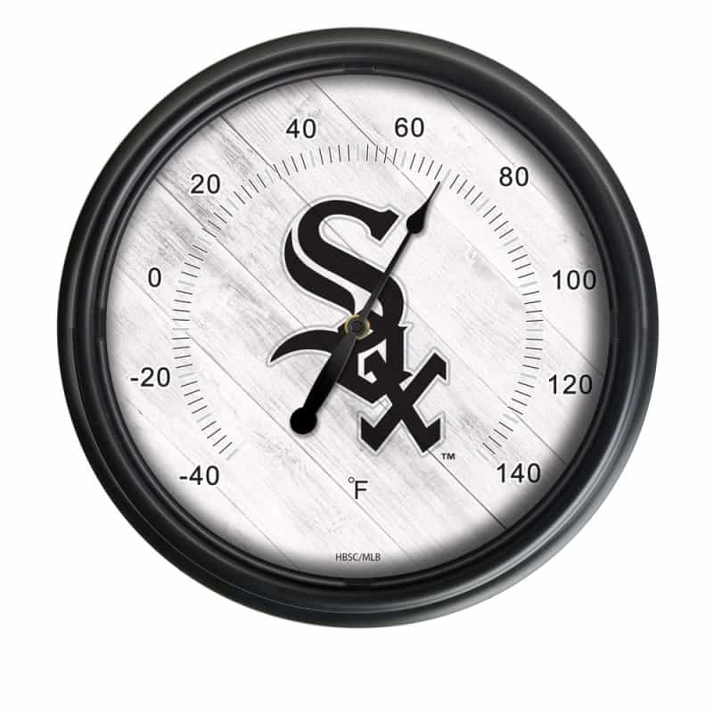 Chicago White Sox Indoor/Outdoor Led Thermometer Cover By Holland Bar Stool Company