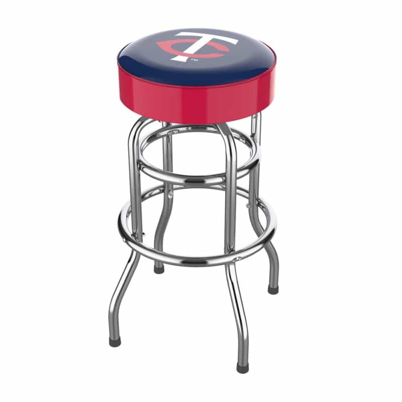 Minnesota Twins Chrome Bar Stool