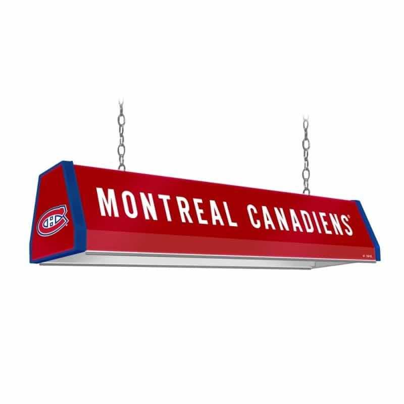 Montreal Canadiens: Standard Pool Table Light