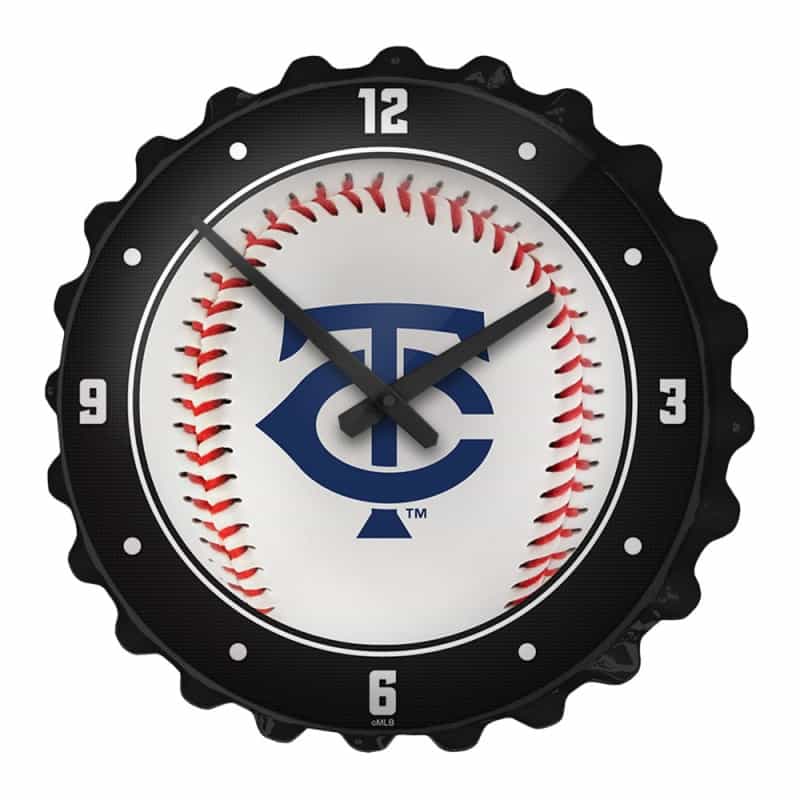 Minnesota Twins: Baseball - Bottle Cap Wall Clock
