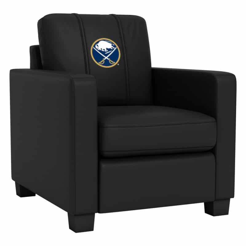 Dyno Stationary Club Chair With Buffalo Sabres Primary Logo