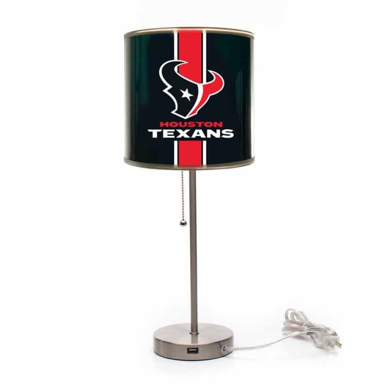 Houston Texans Chrome Lamp