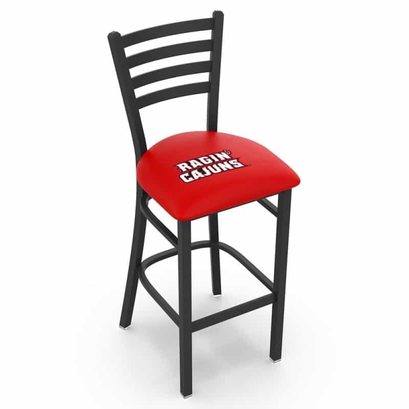 L004 Louisiana-Lafayette 25" Stationary Counter Stool With Black Wrinkle Finish