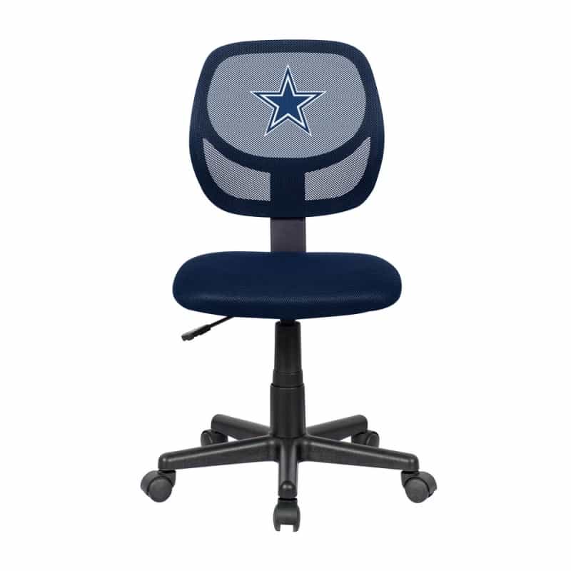 Dallas Cowboys Navy Task Chair