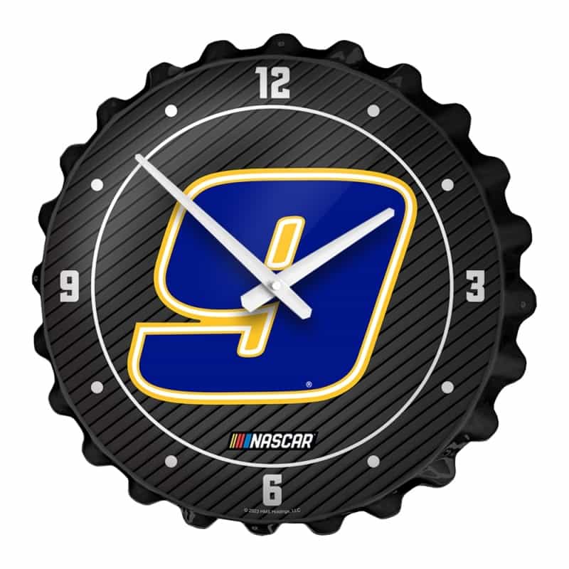 Chase Elliott: Bottle Cap Wall Clock