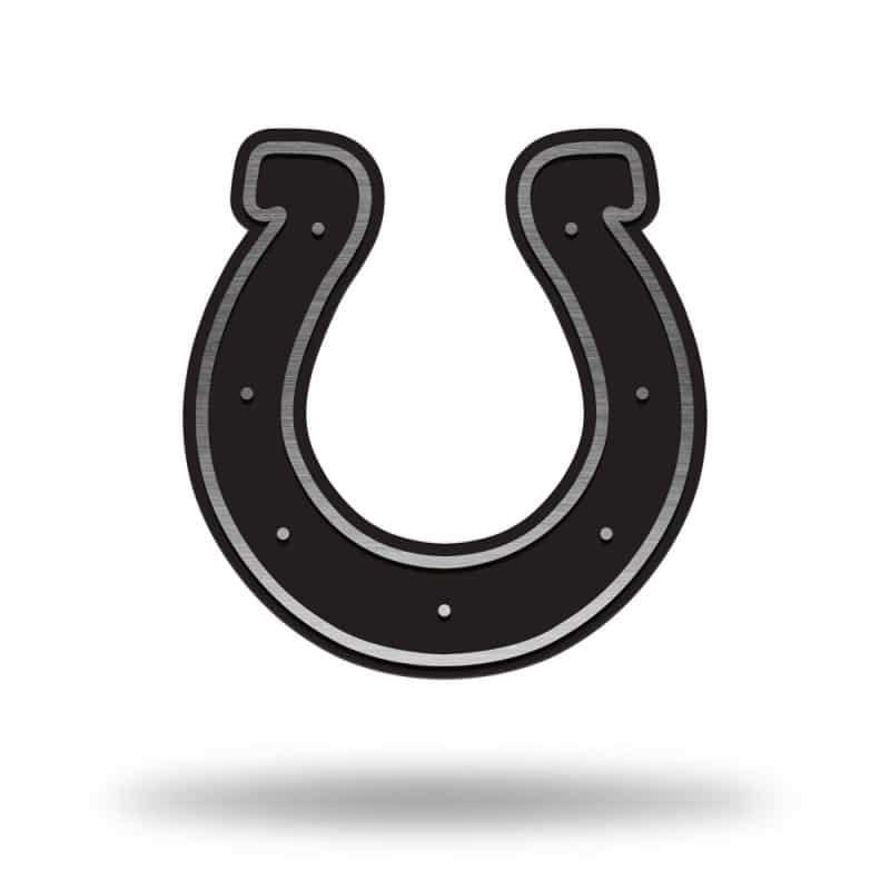 Nfl Indianapolis Colts Antique Nickel Auto Emblem For Car/Truck/Suv By Rico Industries