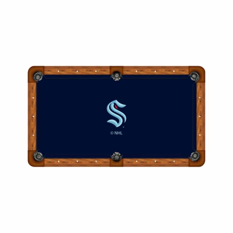 Seattle Kraken 8 Foot Billiard Cloth