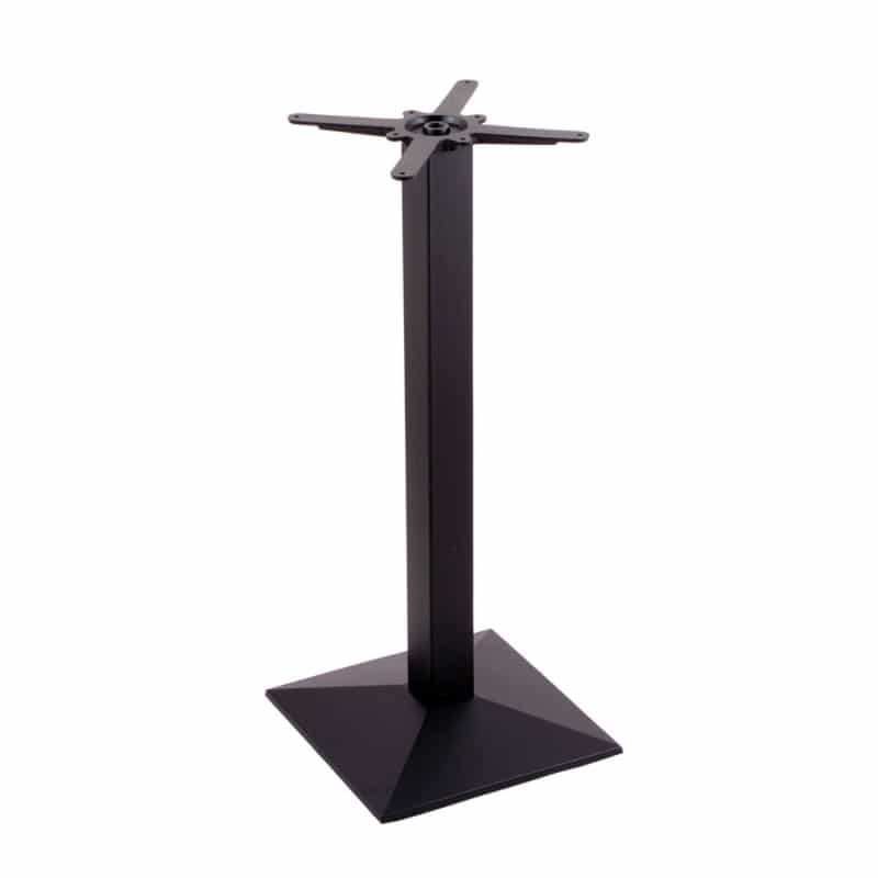 217 Black Cast Iron Counter Height Base With Square Foot By Holland Bar Stool Company