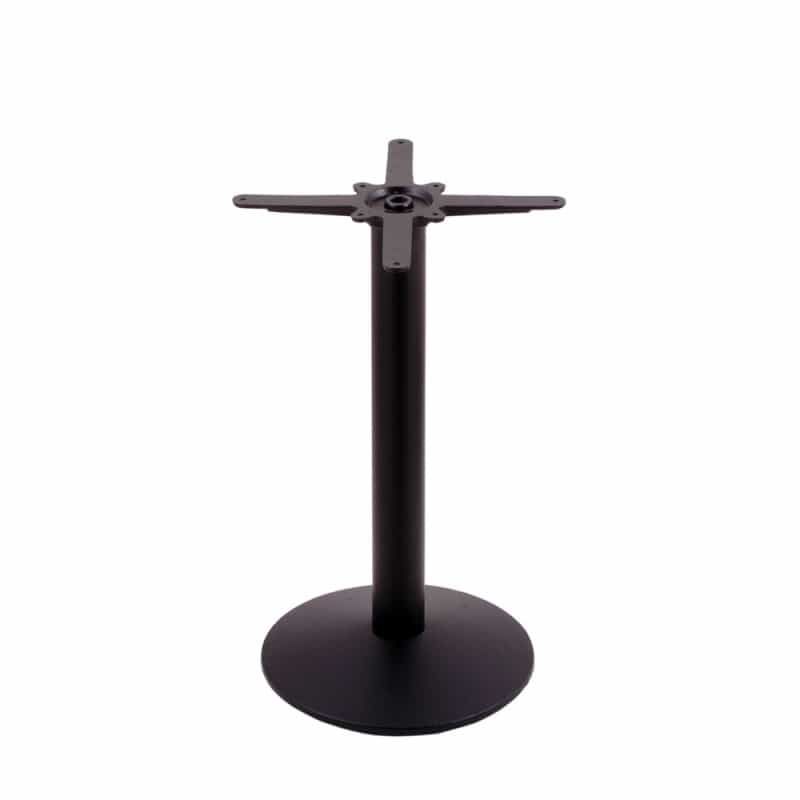 214 Black Cast Iron Table Height Base With 16" Dia. Round Foot By Holland Bar Stool Company