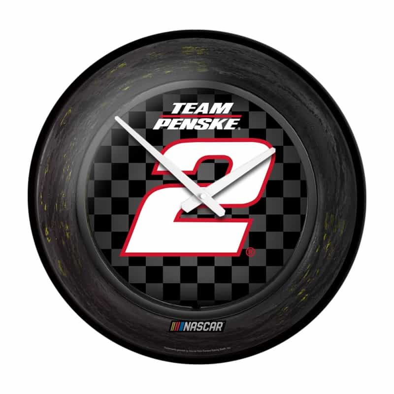 Austin Cindric: Tire Framed - Modern Disc Wall Clock