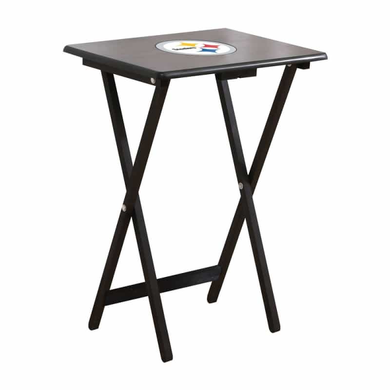 Pittsburgh Steelers 4 Tv Trays With Stand