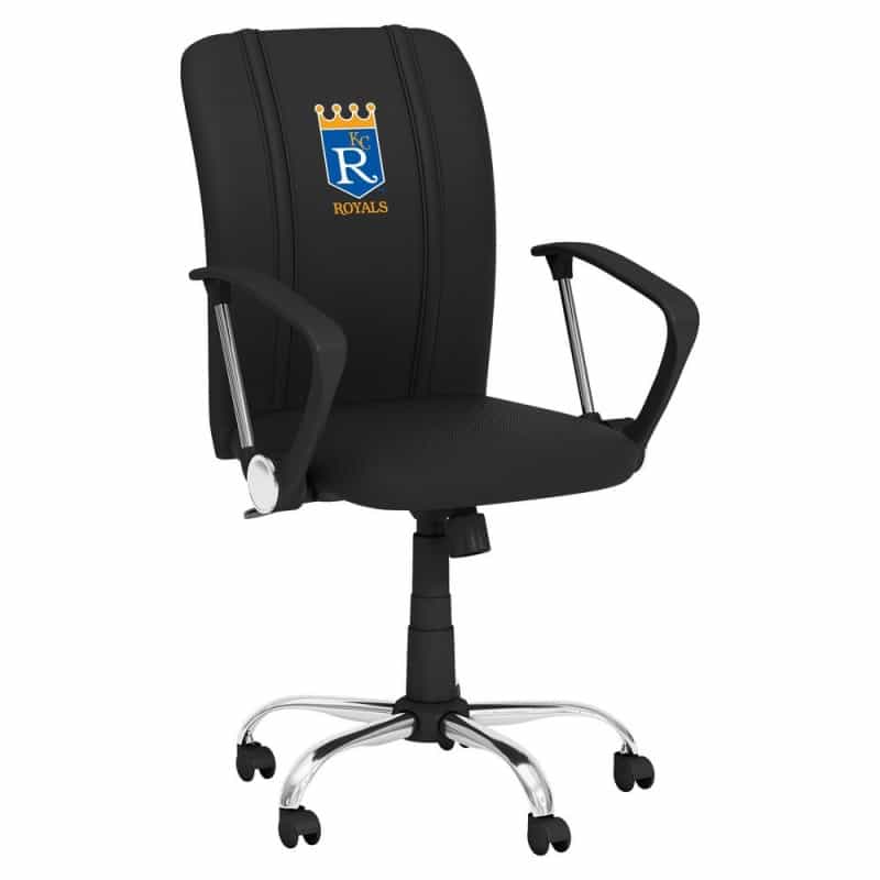 Curve Task Chair With Kansas City Royals Cooperstown Logo