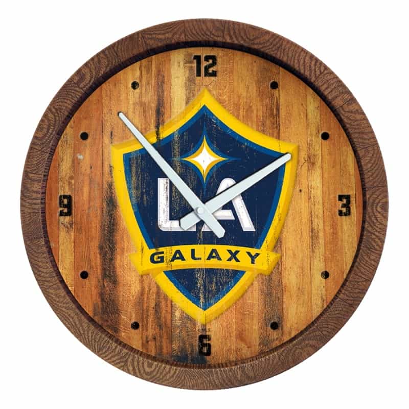 La Galaxy: Weathered "Faux" Barrel Top Clock