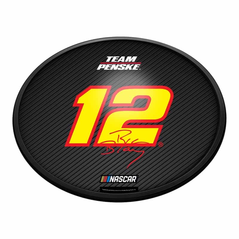 Ryan Blaney: Oval Slimline Lighted Wall Sign