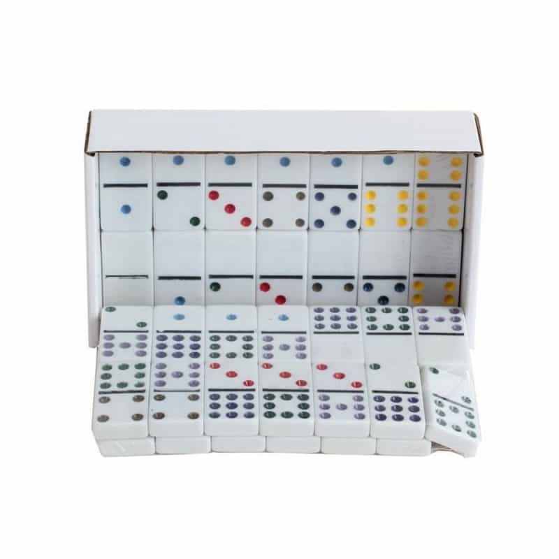 Standard Cardboard Double 9 Chicken Domino Set