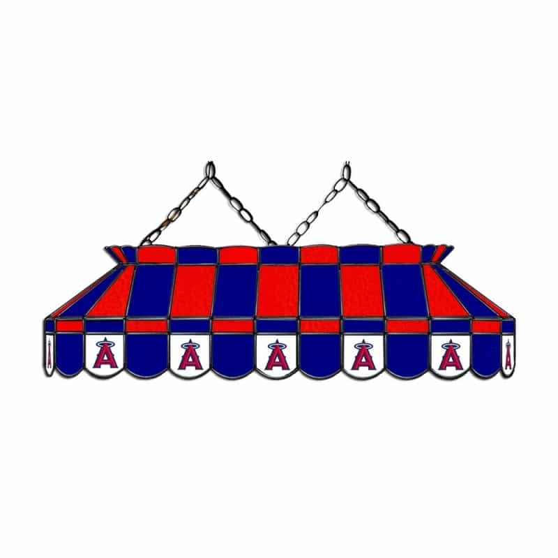 Los Angeles Angels 40" Glass Lamp