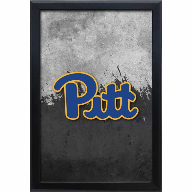 University Of Pittsburgh 15.75" X 23.5" Led Snap Frame Lightbox By Holland Bar Stool Company