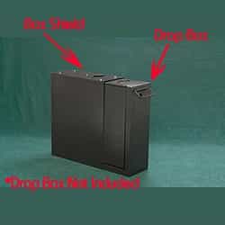 Oversized Slim Line Drop Box Shield