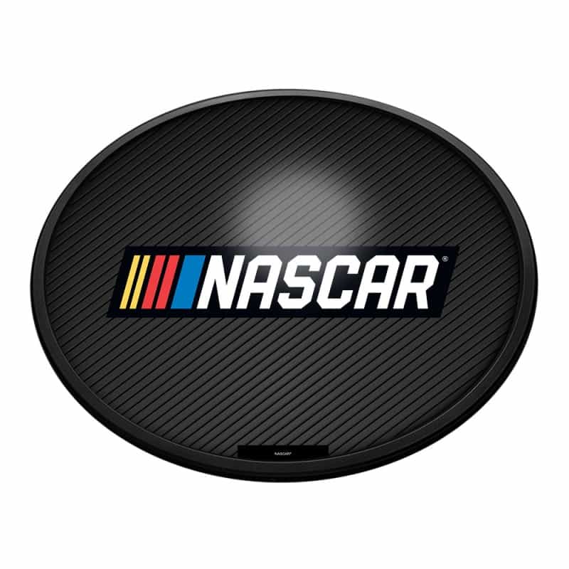 Nascar: Oval Slimline Lighted Wall Sign