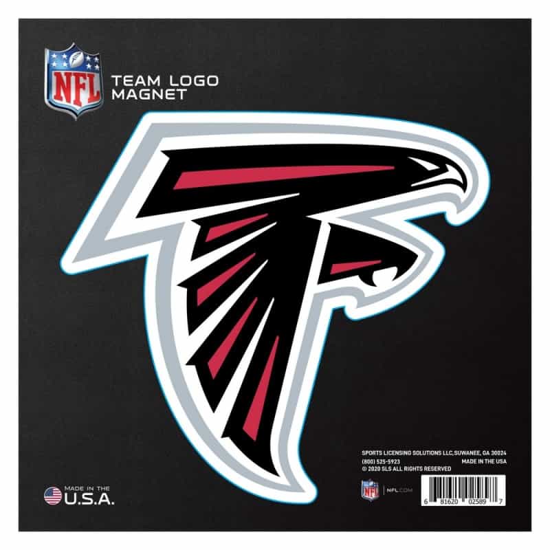 Atlanta Falcons Large Team Logo Magnet 10" (8.7329"X8.3078")