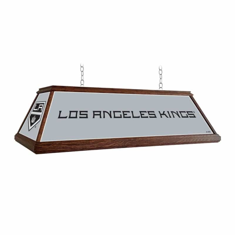 Los Angeles Kings: Premium Wood Pool Table Light